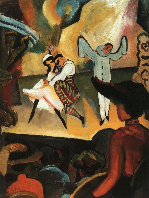 August Macke Russian Ballet I china oil painting image